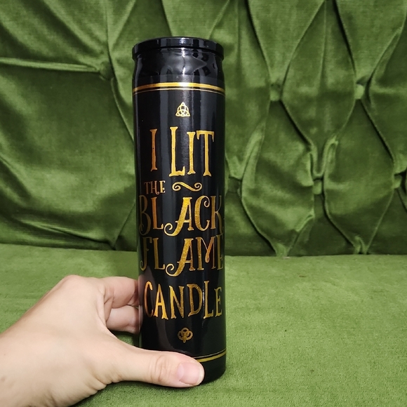 Other - Hocus Pocus Black and Gold Candle